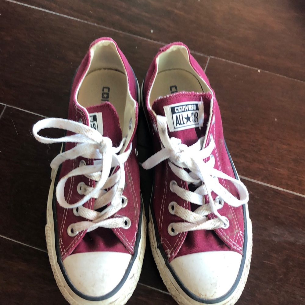 Converse All Star Maroon.  Not red.